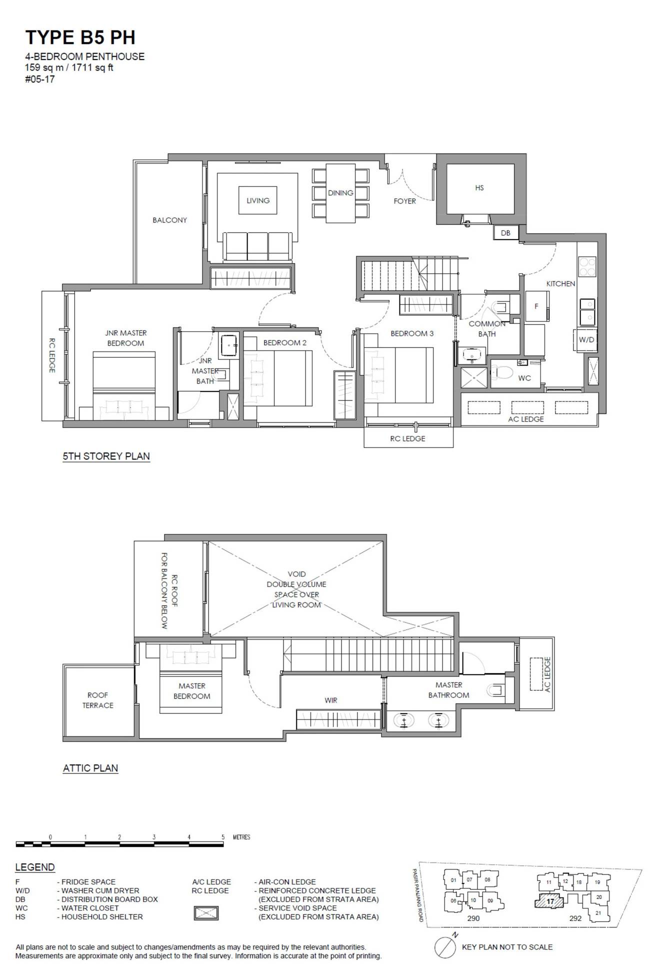 The Hillshore floorplan